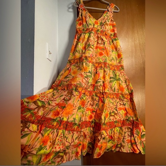 NWT FARM RIO ANTHROPOLOGIE MAXI DRESS - Picture 8 of 15